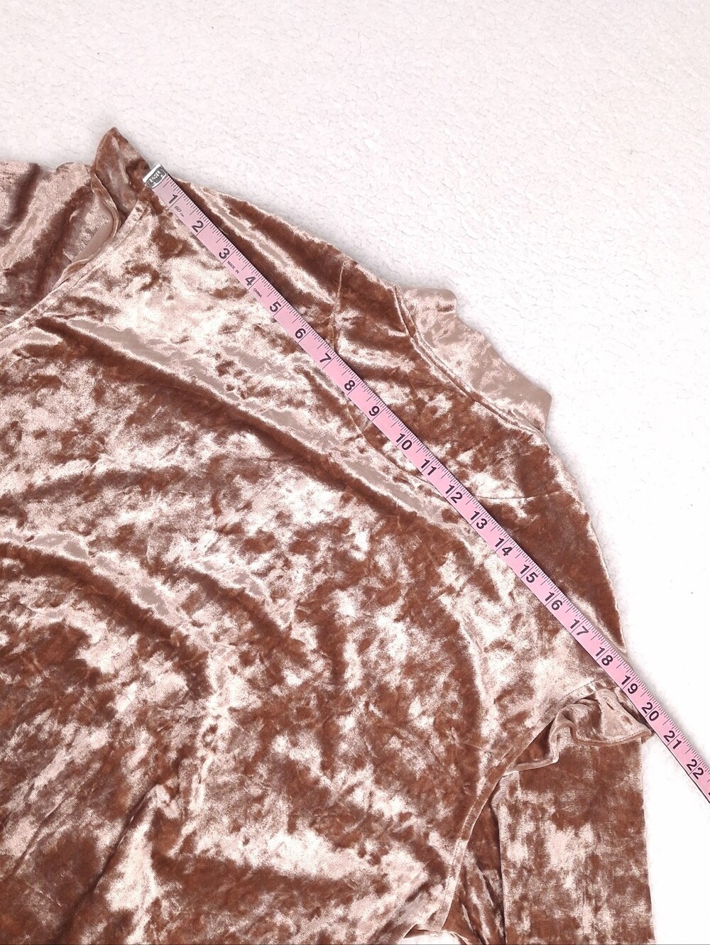 Anthropologie Sabina Musayev crushed velvet bomber jacket romantic blush pink - Picture 6 of 11